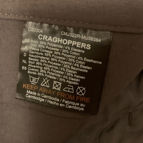 Craghopper Pro Stretch Pants Cs304 